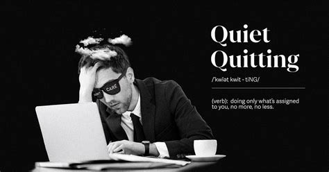 How do you survive quiet quitting?