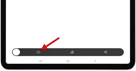 How do you take a long screenshot on a Samsung tablet?