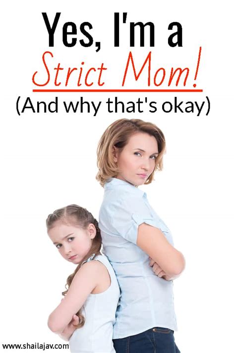 How do you talk to a strict mom?