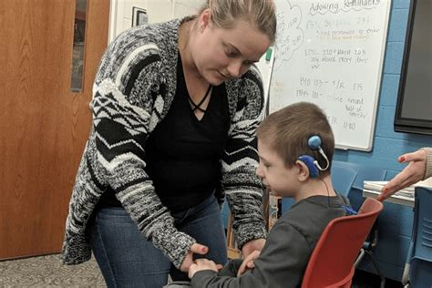 How do you teach a deaf-blind person?