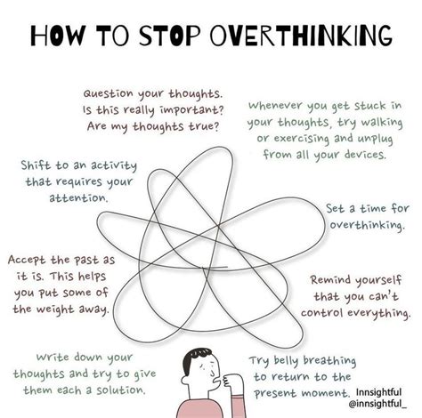 How do you tell an Overthinker to stop overthinking?