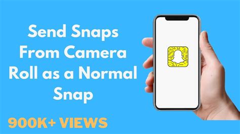 How do you tell if a Snap is from camera roll?