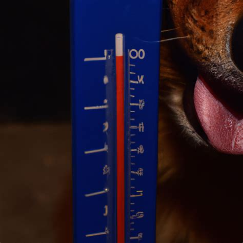 How do you tell if a dog has a fever without a thermometer?