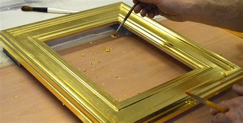 How do you tell if a frame is gilded?