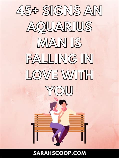 How do you tell if an Aquarius man is falling in love with you?
