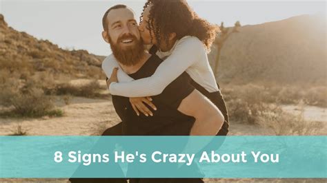 How do you tell if he's crazy about you?