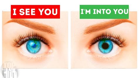 How do you tell if someone likes you by their pupils?