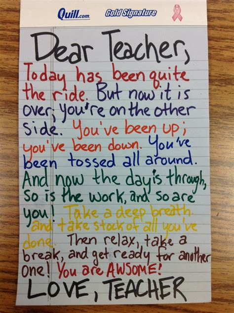 How do you tell your teacher you love her?