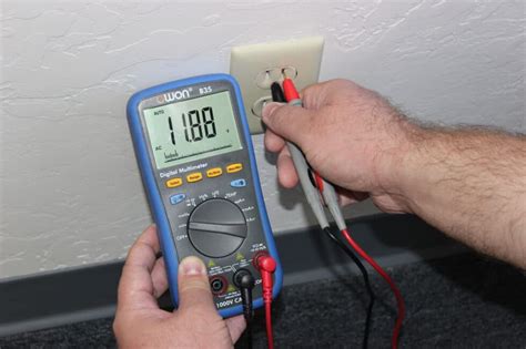 How do you test a breaker with a multimeter?