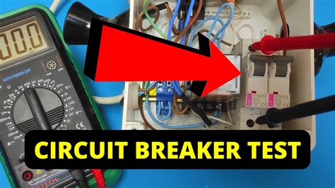 How do you test if a circuit breaker is bad?