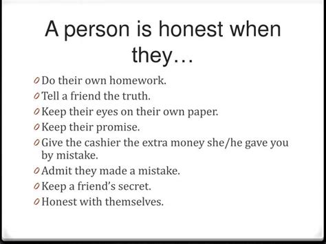 How do you test someone honesty?