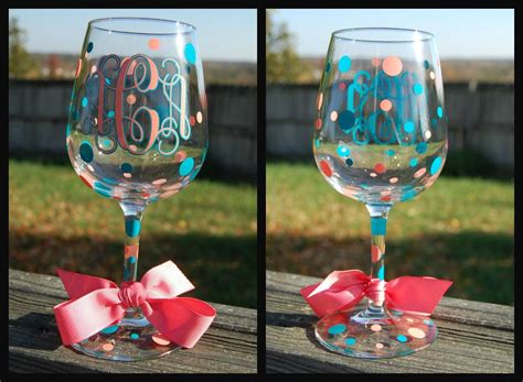 How do you tie a ribbon on a wine glass?