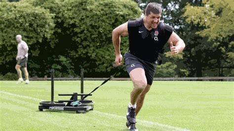 How do you train like a rugby player at home?