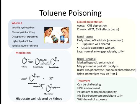 How do you treat toluene exposure?