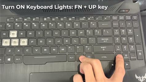 How do you turn off PC with keyboard?