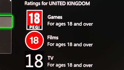How do you turn off age restrictions on Xbox?