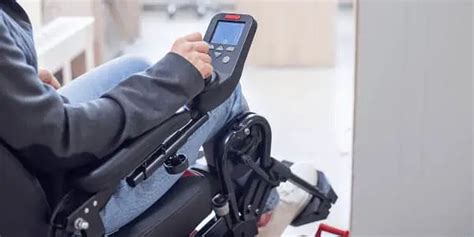 How do you unlock a power wheelchair?