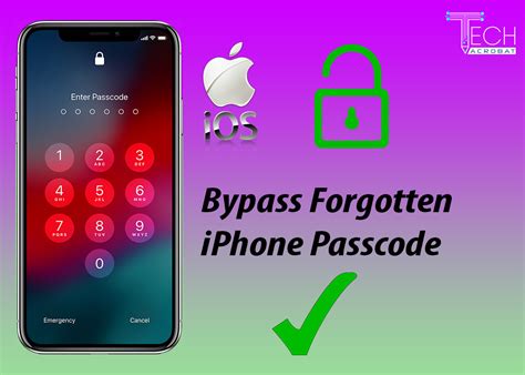 How do you unlock an iPhone if you forgot the passcode?