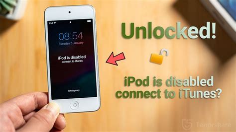 How do you unlock an old iPod without the password?