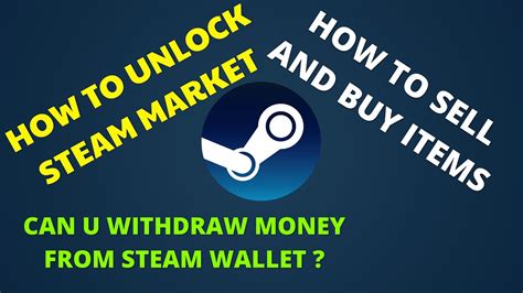 How do you unlock selling on Steam?