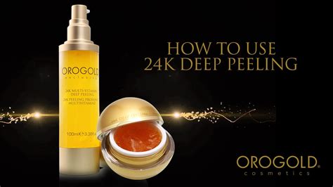 How do you use 24k gold skin care?