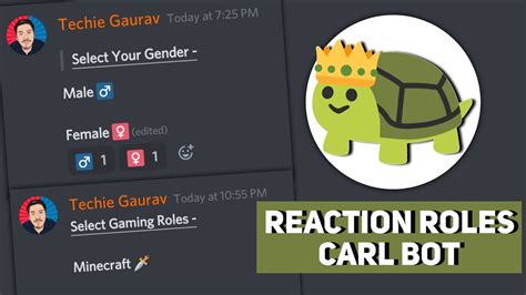 How do you use Carl bot for roles?
