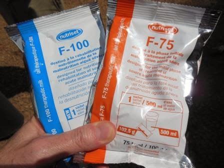 How do you use F75 and F100?
