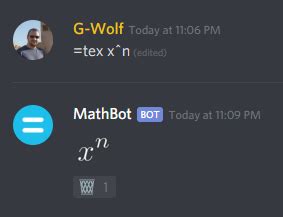 How do you use MathBot Discord?