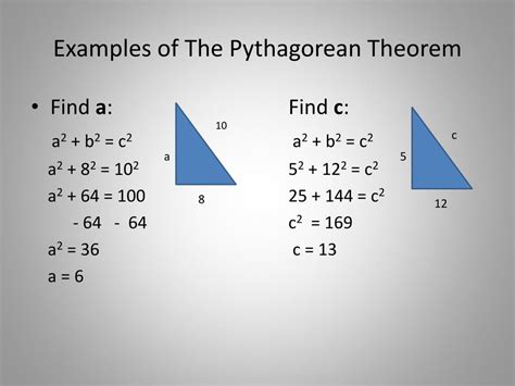 How do you use Pythagoras formula?