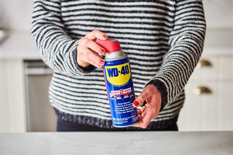 How do you use WD-40 to get stains out of carpet?