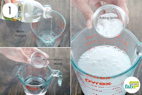 How do you use baking soda on fabric?