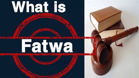 How do you use fatwa in a sentence?