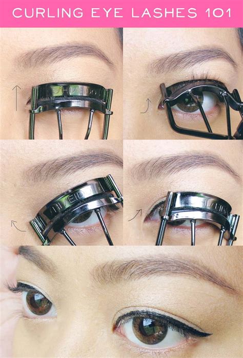How do you use mascara and eyelash curler?