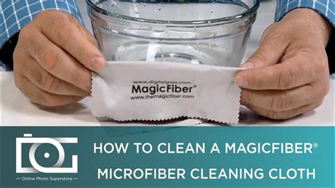 How do you use microfiber on glass?