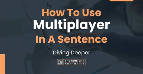 How do you use multiplayer in a sentence?