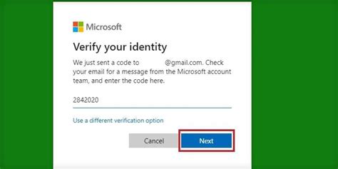 How do you verify your identity on Xbox?