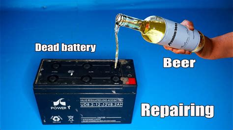 How do you wake up a dead lead acid battery?