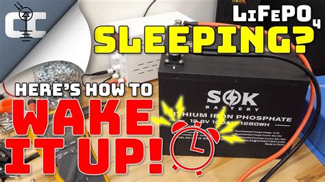 How do you wake up a lithium battery?