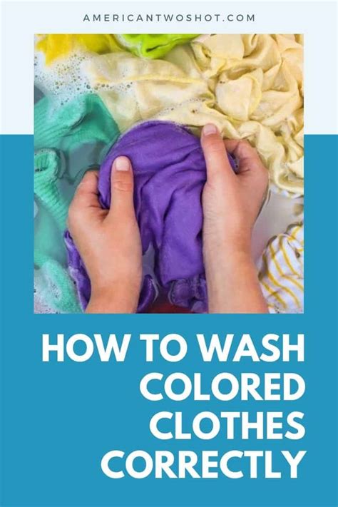 How do you wash colored clothes with salt?