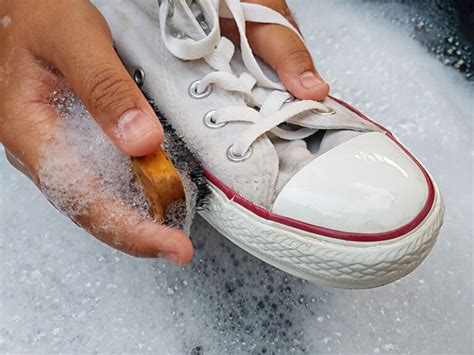 How do you wash expensive sneakers?