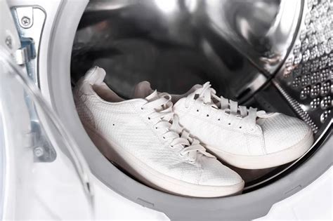 How do you wash shoes in the washing machine without a mesh bag?