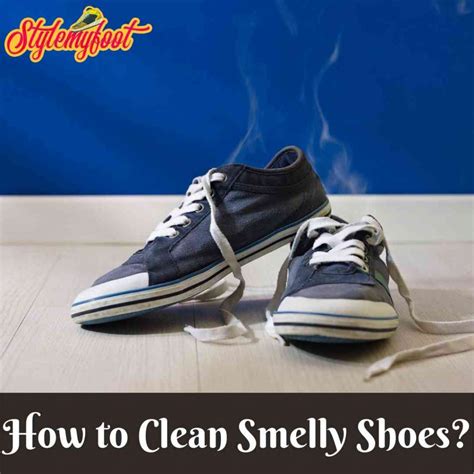 How do you wash smelly sneakers?