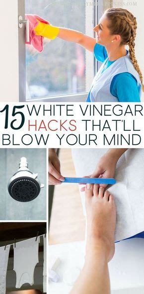 How do you wash with white wine vinegar?