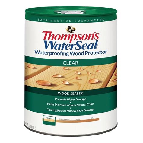 How do you waterproof sealed wood?