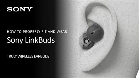 How do you wear a Sony Linkbud S?