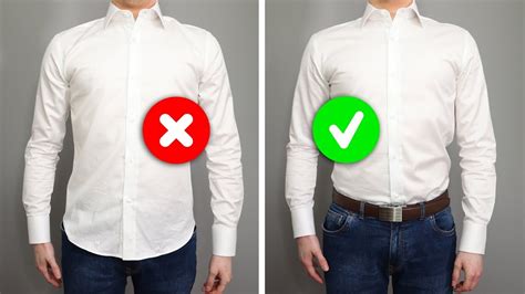 How do you wear a dress shirt not tucked in?