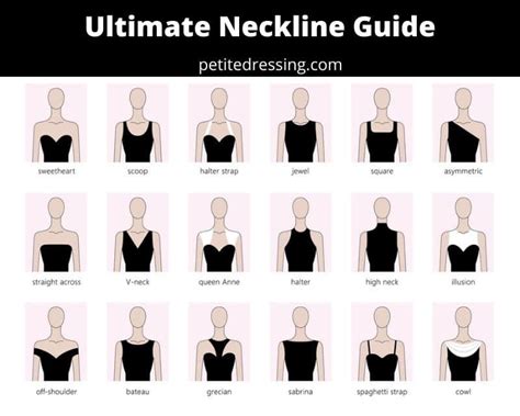 How do you wear a low neckline dress?