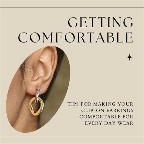 How do you wear clip-on earrings without it hurting?