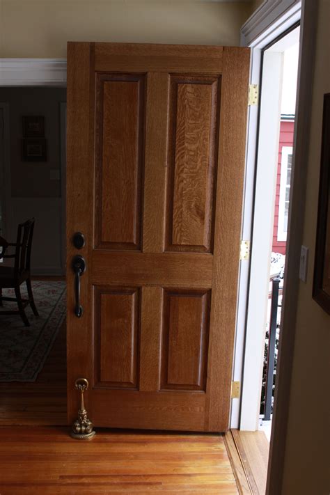 How do you weatherproof old wooden doors?