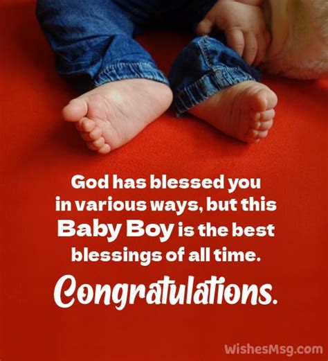 How do you wish a baby blessed?